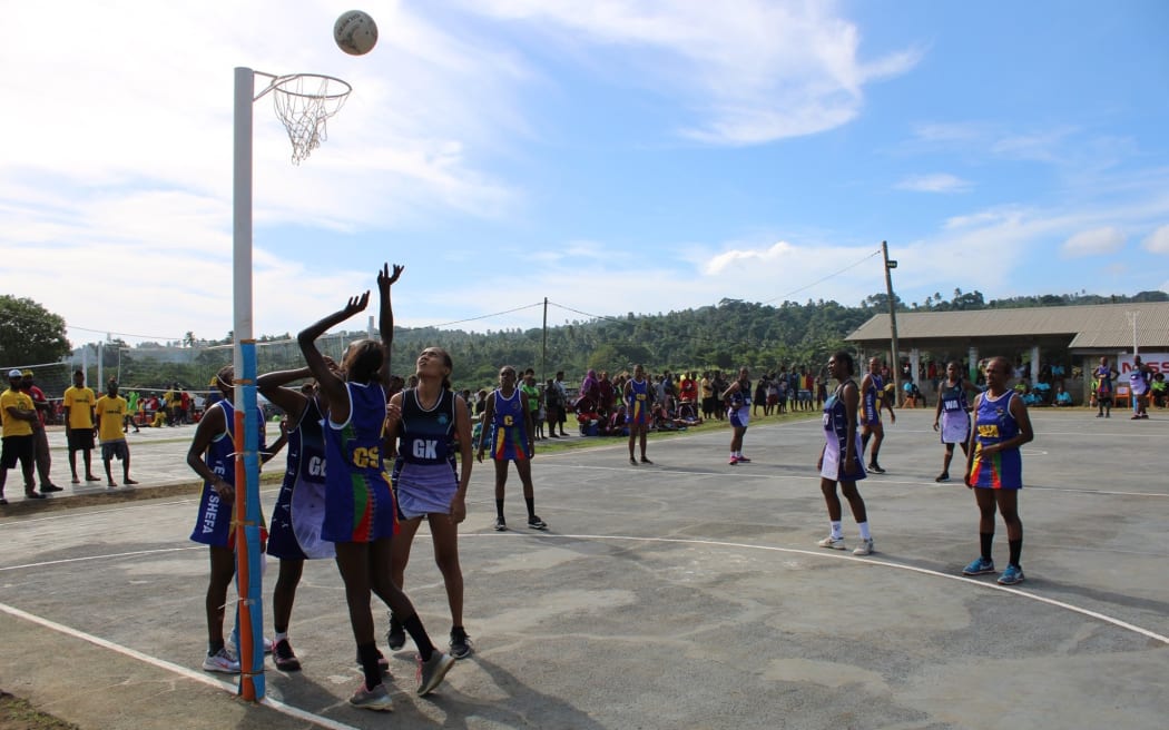 Competition during the 2019 Vanuatu National Games.