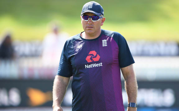 England coach Chris Silverwood. 2019.