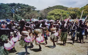 2001 Bougainville Peace Agreement ceremony in Arawa