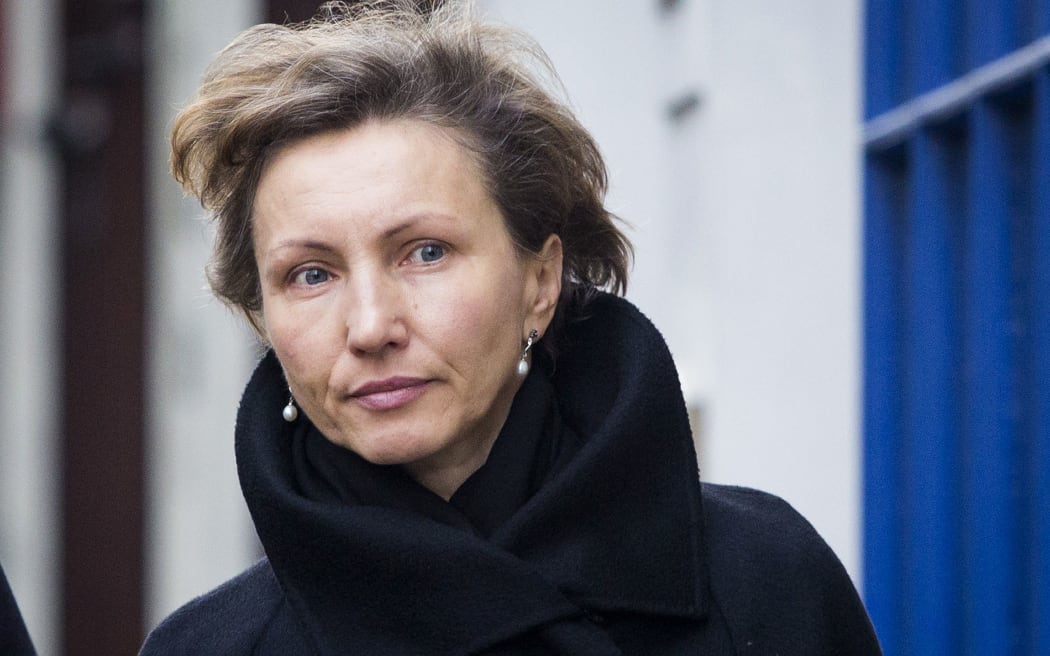 Marina Litvinenko at the inquiry on Tuesday.