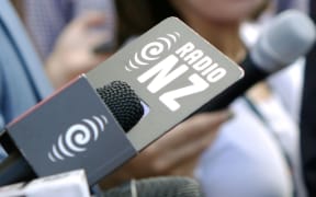 Radio New Zealand microphone