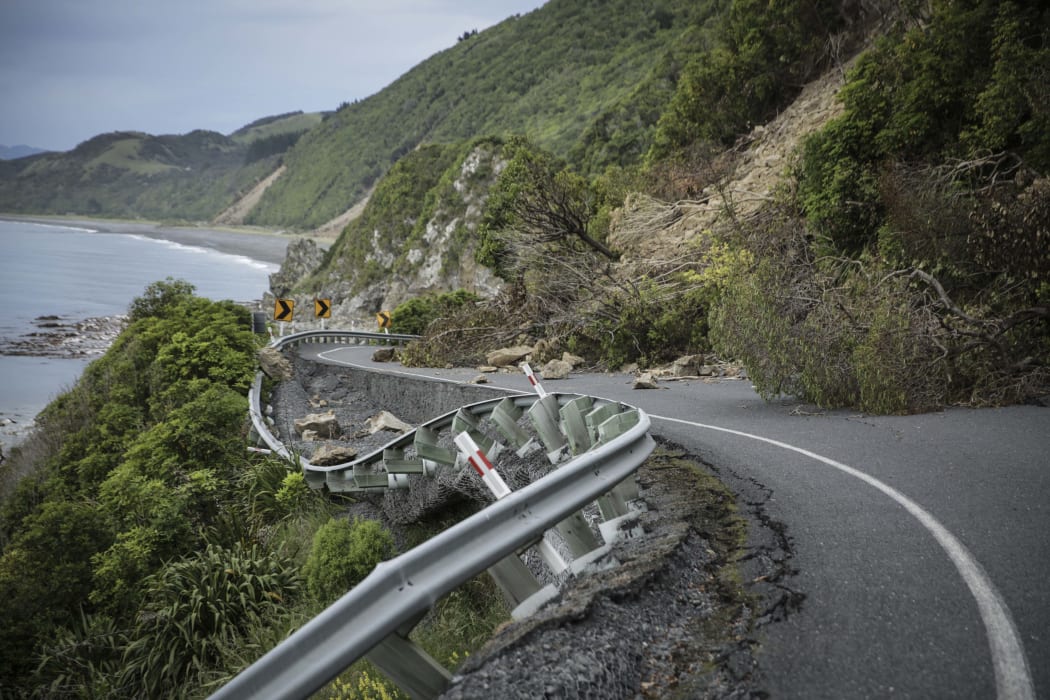 State highway 1 - north of Kaikoura