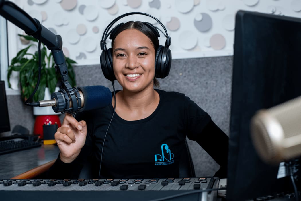 Riria Dalton-Reedy of Radio Ngāti Pōrou