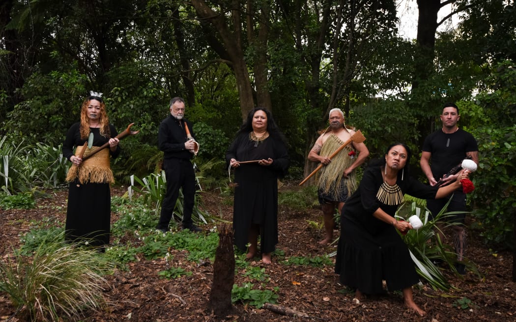 Te Oro Hā, Maori Theatre. Tense production for 2023 Nelson Arts Festival