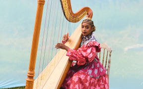 Harpist Ashley Jackson
