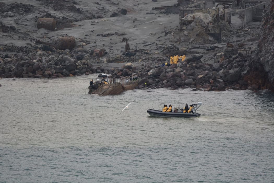 The Whakaari / White Island mission to recover bodies of the victims.