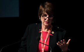 International Council of Nurses chief executive Frances Hughes.