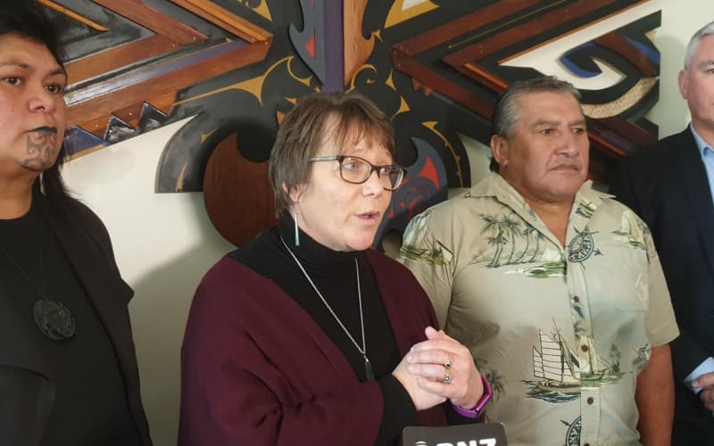 Nanaia Mahuta, Tracey Martin, Ngahiwi Tomoana, and Kelvin Davis