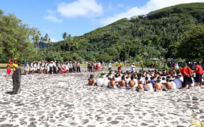Taputapuatea marae on Raiatea