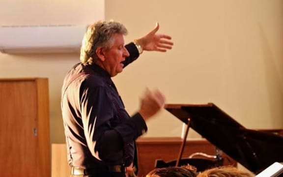 Choral conductor Joe Christensen