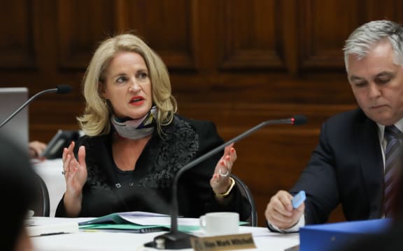 National MP Louise Upston in Select Committee