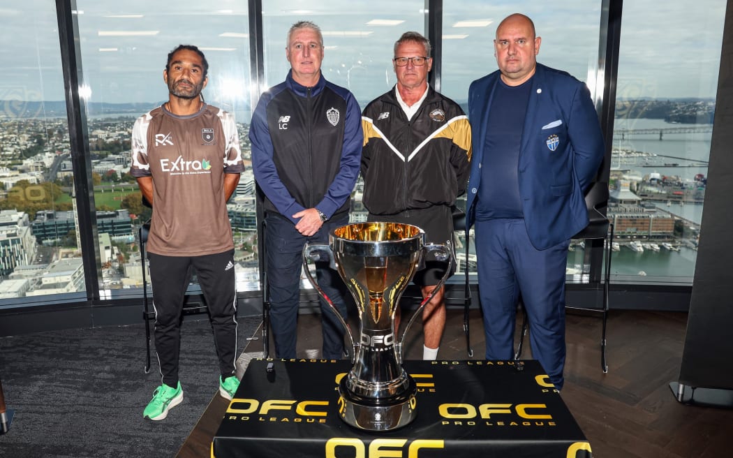 OFC Pro League 2026, Press conference ahead of the Leaders & Challengers series heading into the finals, FIFA Regional Development Office Auckland, Monday 4 May 2026. Photo:
