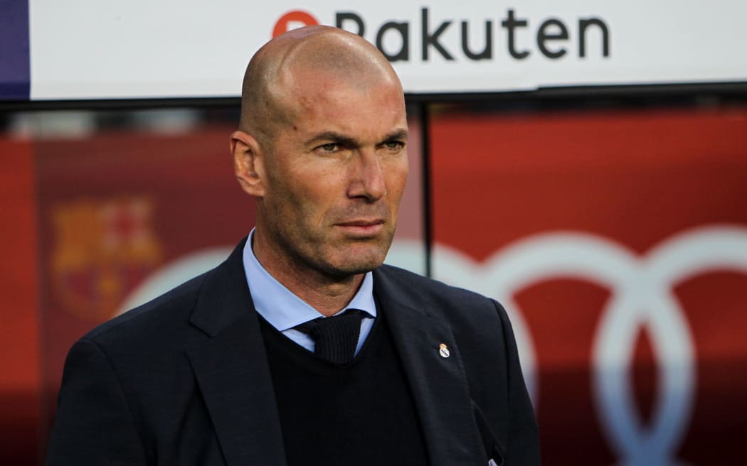 French football legend Zinedine Zidane