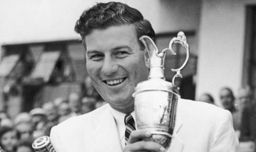 Five time British Open winner Peter Thomson.