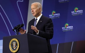 President Joe Biden delivers remarks at the US - Africa Leaders Summit in Washington, DC.