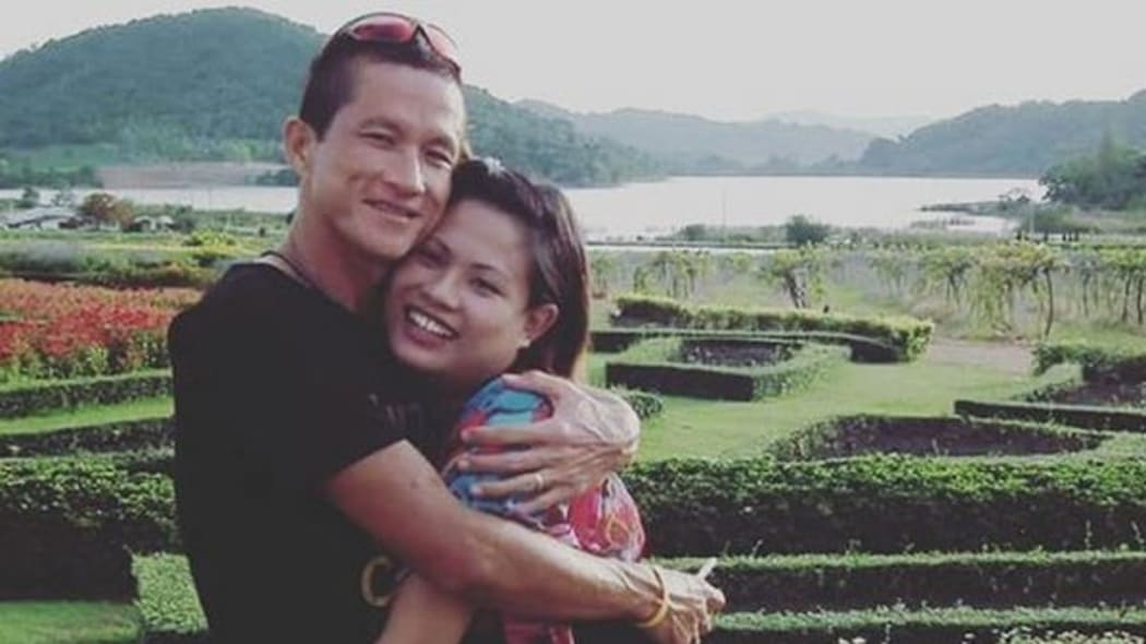 Valeepoan Kunan posted this photo of her husband, Samarn Kunan, on her Instagram feed.