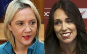 Nikki Kaye and Jacinda Ardern