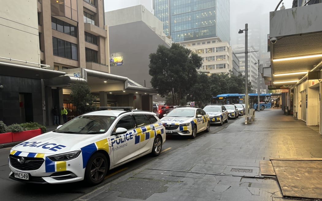 Armed police incident in Auckland CBD