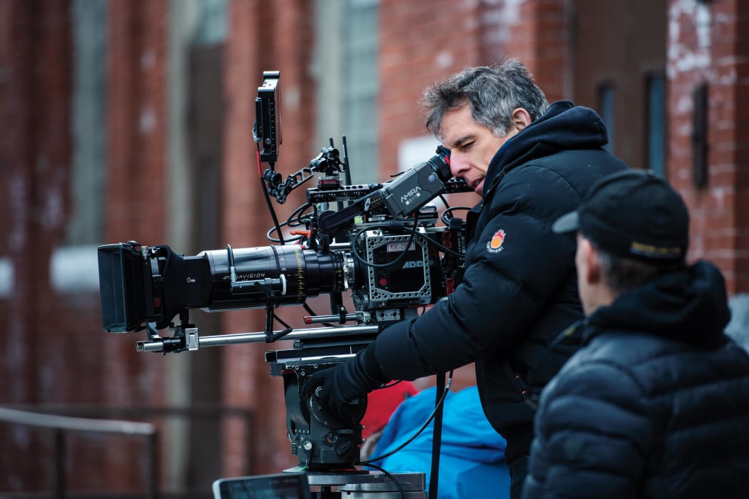 Ben Stiller behind the camera and inside Clinton Correctional.