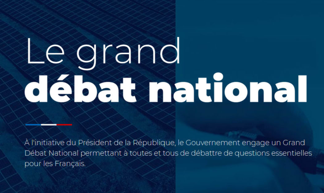 French national debate
