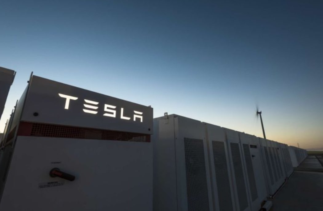 Tesla power packs in South Australia.