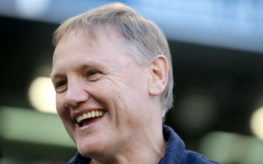 The Ireland rugby coach, New Zealander Joe Schmidt.