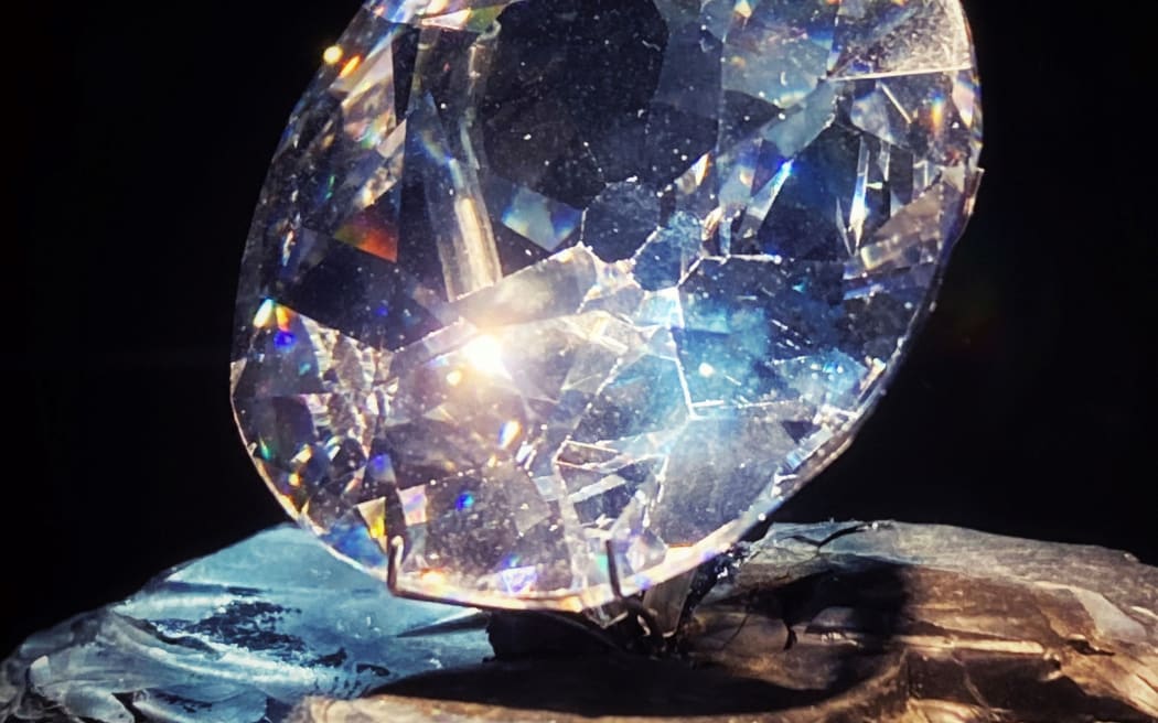 Replica of the Koh-i-Noor diamond at Prince of Wales Museum of Western India, Mumbai
