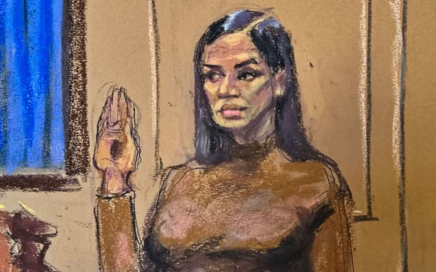 cassie ventura brown dress Takeaways from Ventura's testimony in Sean 'Diddy' Combs' racketeering trial Peasant Cut the Mustard – Color:White Sand