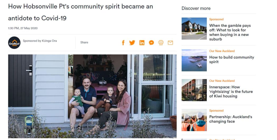 Articles from OneRoof's 'Our New Auckland' section