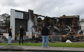 The Abilities Group recycling plant in Glenfield burnt down on Thursday night.
