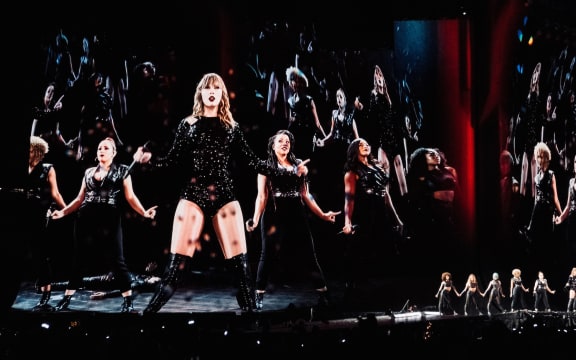 Taylor Swift at Mt Smart Stadium