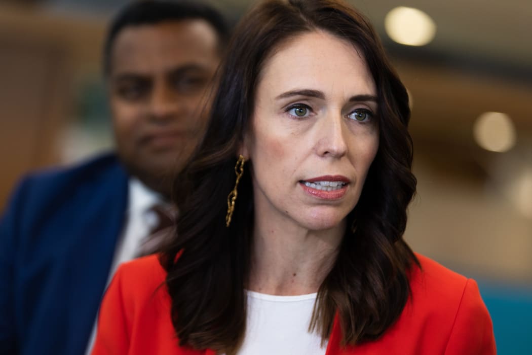 PM Jacinda Ardern speaking after New Zealand's third coronavirus case was confirmed this morning.