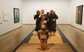 Part of the Toi tū Toi Ora exhibition at Auckland Art Gallery.