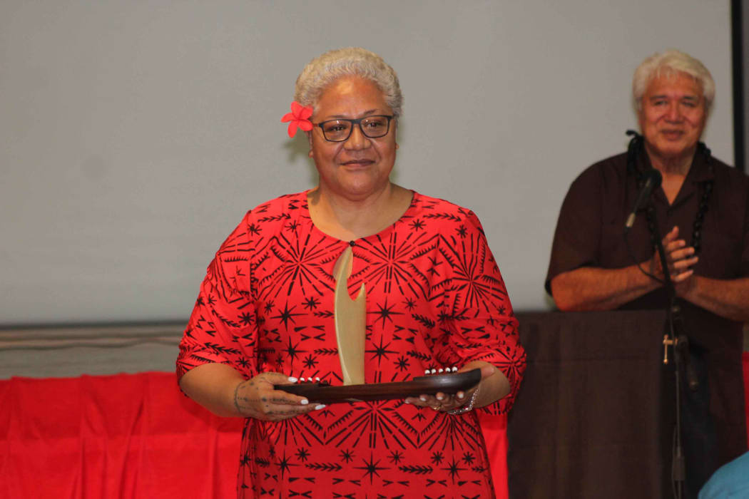 Deputy PM of Samoa at the Stars of Oceania Awards