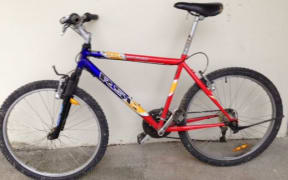 Police have located a black mountain bike, but are also seeking information about this coloured bike that was found last week.