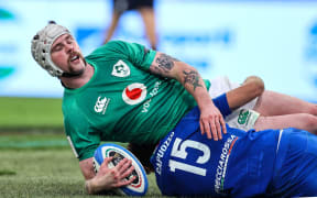 Ireland winger Mack Hansen
