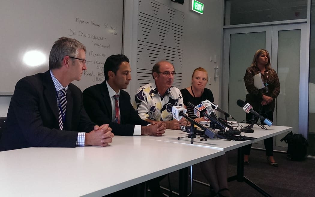 Zac Moaveni, second from left, and David Galler, centre.