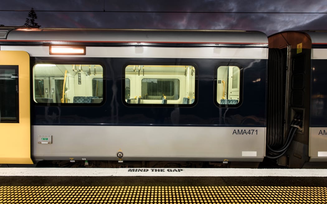 The train station at Ellerslie was mostly deserted as the country woke up to it's first day in lockdown.  Trains were mostly empty. One south-bound train picked up four people, no passangers for the three city bound trains that stopped at the platform.
