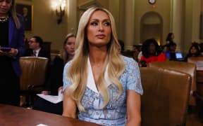 Paris Hilton testifies before the House Ways and Means Committee during a hearing on child welfare on Wednesday, June 26, 2024 in Washington, District of Columbia at the Longworth House Office Building.