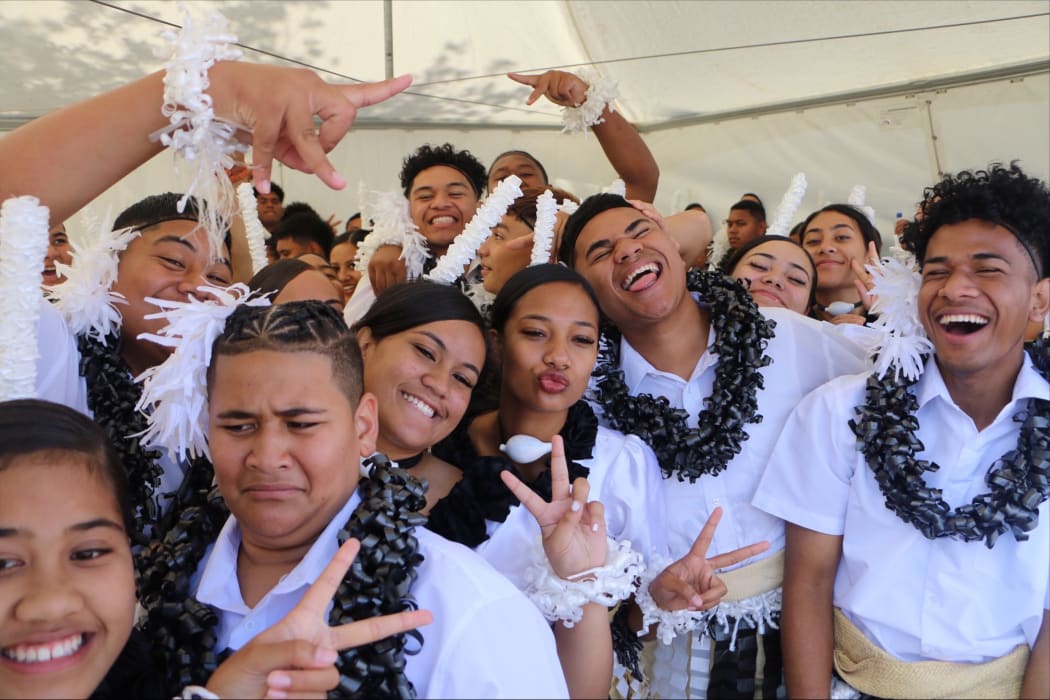 Avondale College's Tongan group gets ready for the big stage