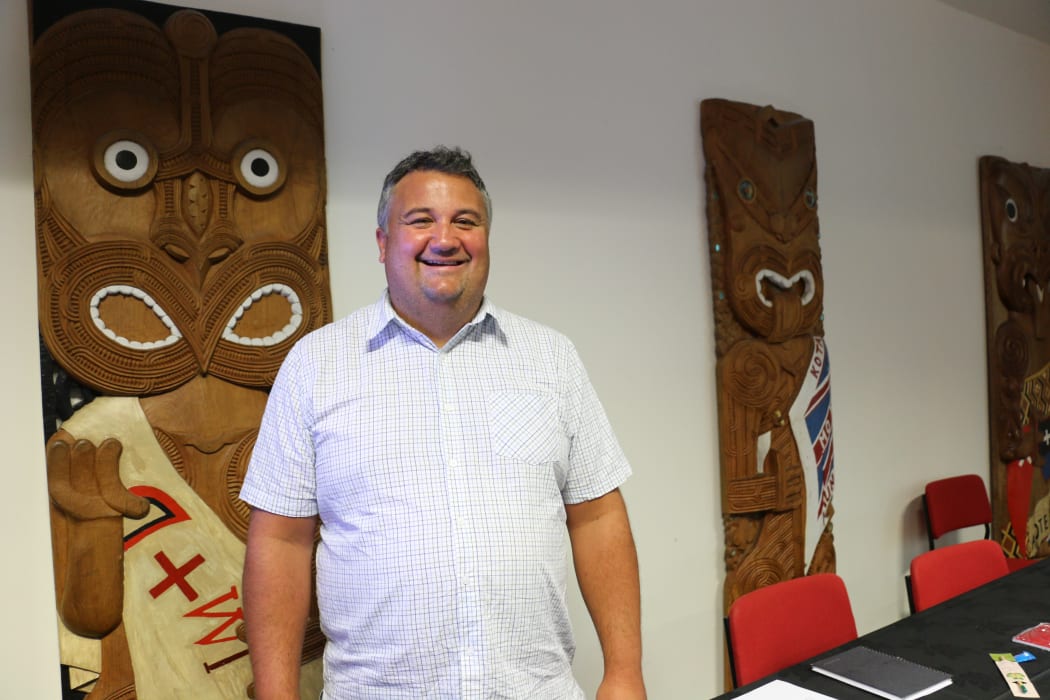 Malcolm Mulholland at Te Whare Wānanga o Awanuiārangi, Whakatane.