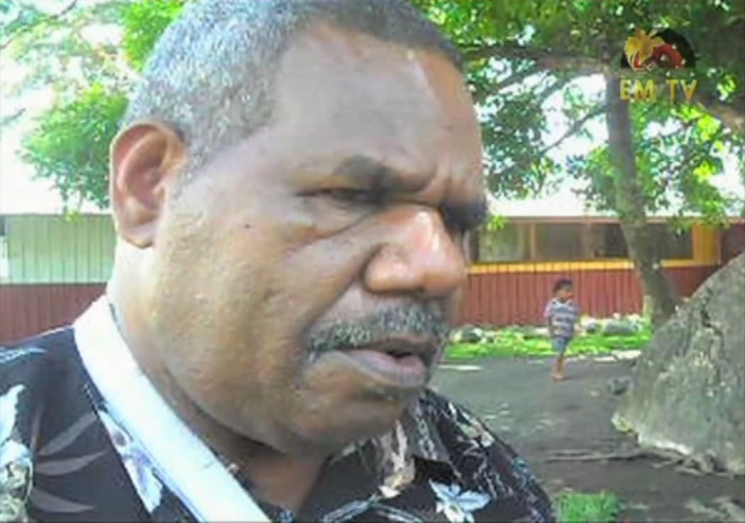 Papua New Guinea's Governor-General Bob Dadae.