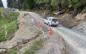 Waikura Road has been closed to heavy vehicles since a slip in August.