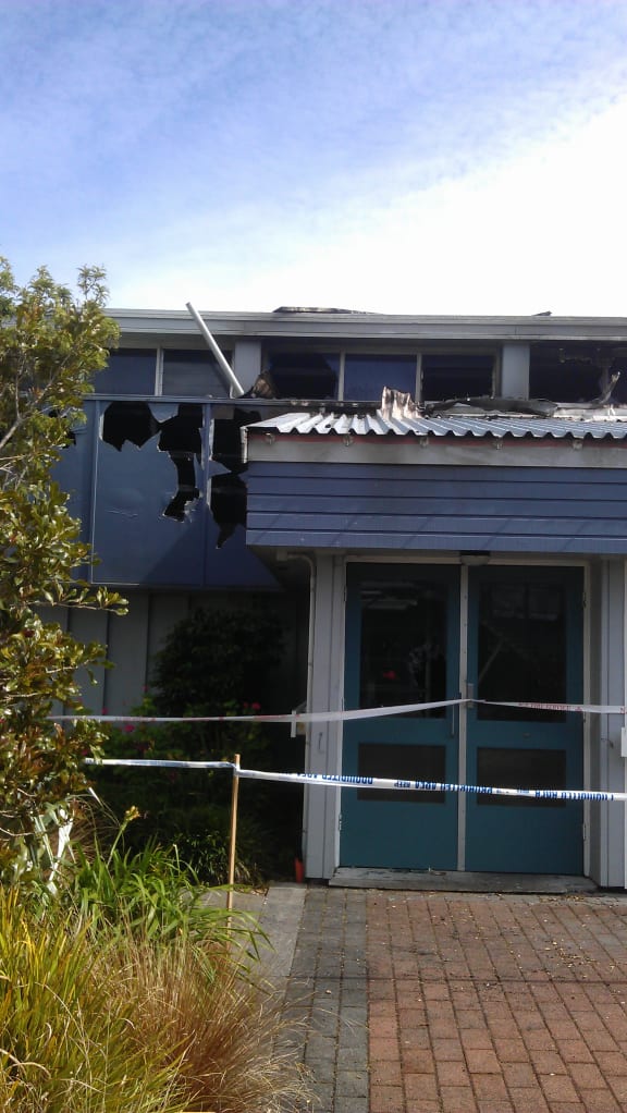 The performing arts building.