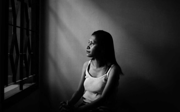 West Papuan novelist, and former journalist, Aprila Wayar.