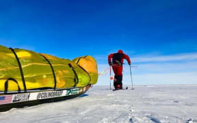 Colin O'Brady man has become the first person to cross Antarctica alone and unassisted.