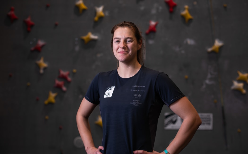 Olympic speedclimber Sarah Tetzlaff