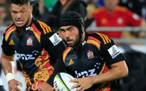 Chiefs midfielder Charlie Ngatai in action.