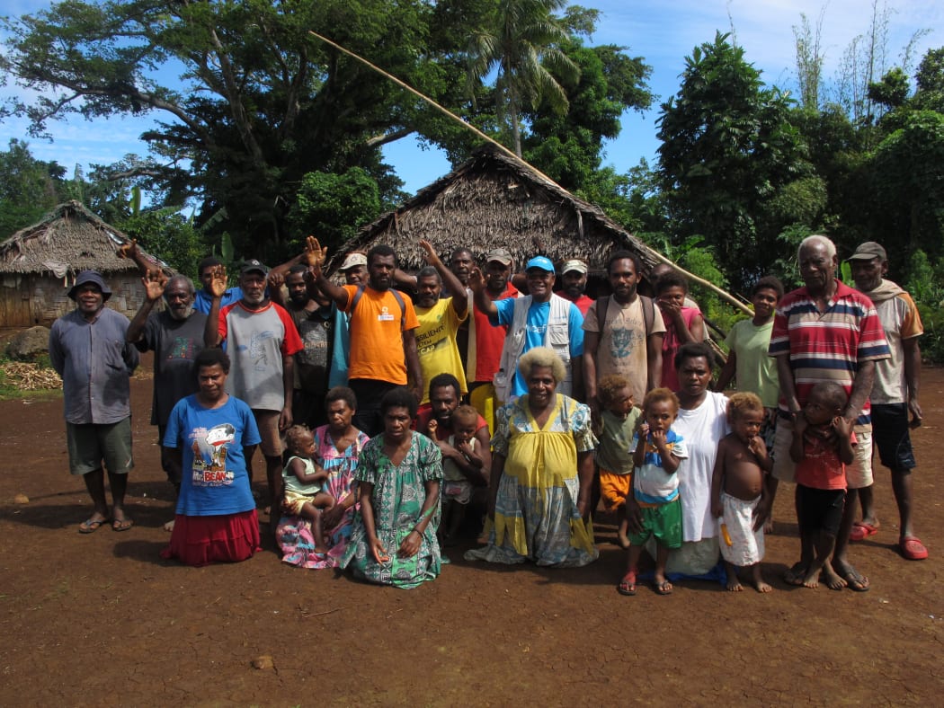 Community and water committee members, Antioch Village, Erromango