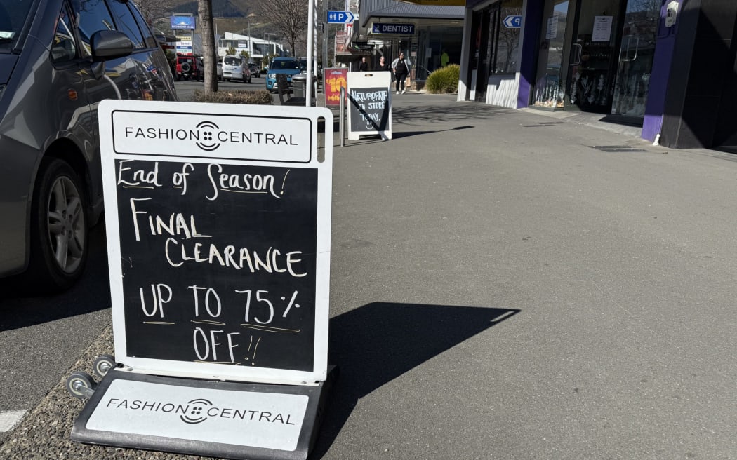 Sandwich boards in Tasman must now be placed on the kerb to keep the footpath clear for blind and low-vision shoppers.